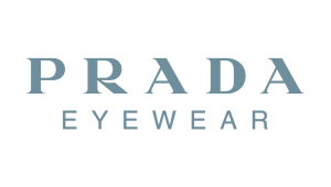 Prada eyewear on transparent background